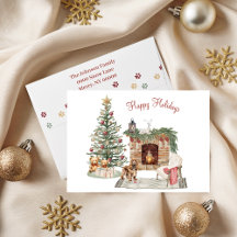 Feliz Pawlidays Design de Cachorro - Cocker Spanie