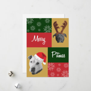 Cartão De Festividades Feliz Pitmas