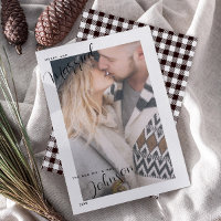 Feliz Preta e Xadrez Branca e Foto casada