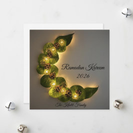 Cartão De Festividades Feliz Ramadan Mubarak Ramadan Kareem Muçulmano