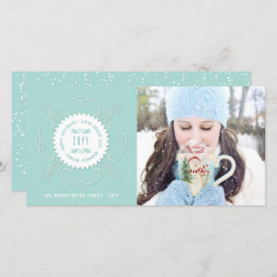 Cartão De Festividades Felizes Feriados Adoram Paz Joy Ornamentado Feira