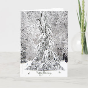 Cartão De Festividades Felizes Férias: Aproveite os Prazeres Simples - Bo