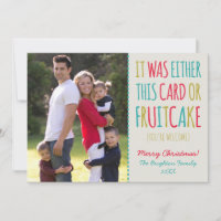 Felizes Férias Felizes, Fruitcake Engraçado