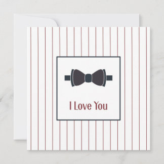 Cartão De Festividades Felt greeting card for a man