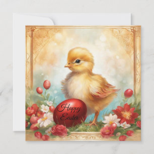 Cartão De Festividades Felz pascoa