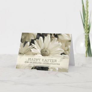 Cartão De Festividades Felz pascoa da Filha-Deus das Flores Brancas