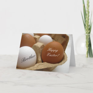 Cartão De Festividades Felz pascoa Irmão
