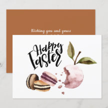 Felz pascoa | Macarões e Primavera mínima Fruta