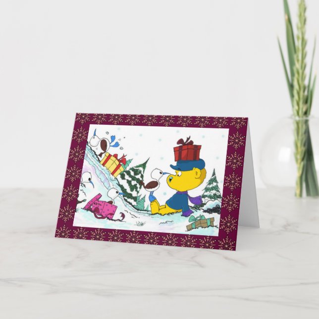 Cartão De Festividades Ferald | Natal (Frente)