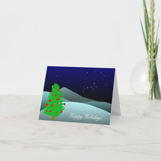 Cartão De Festividades feriado (Frente)