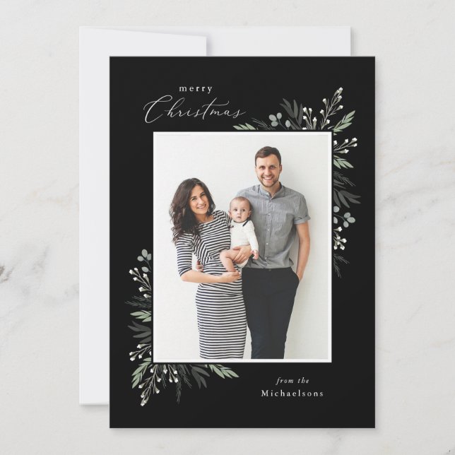 Cartão De Festividades Feriado (Frente)