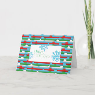 Cartão De Festividades Feriado de inverno