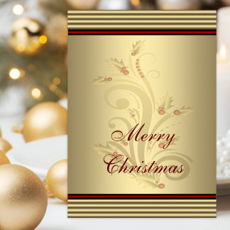 Cartão De Festividades Feriado de Natal Cristão