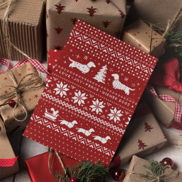 Cartão De Festividades Feriado de Natal do Suéter de Natal nos Natal