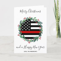 Feriado de Natal Thin Red Line