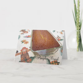 Cartão De Festividades Feriado de Pumpkin Fresco Fresco Fresco Fresco