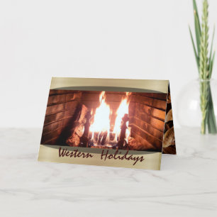 Cartão De Festividades Feriado Ocidental