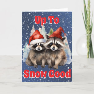 Cartão De Festividades Feriados De Raios Para Neve Bem