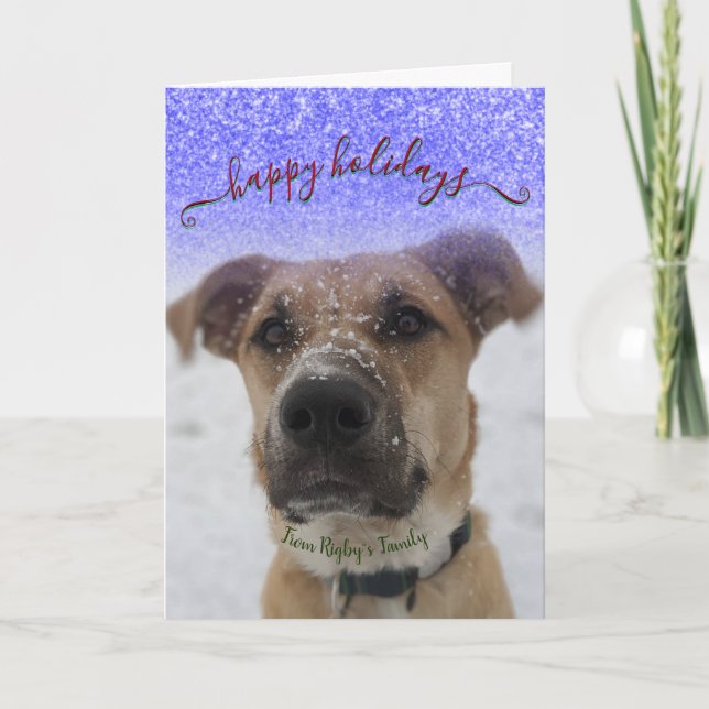 Cartão De Festividades Feriados Felizes (Frente)