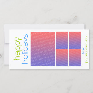 Cartão De Festividades feriados felizes