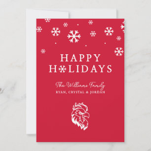 Cartão De Festividades Férias da Universidade Estadual de Jacksonville