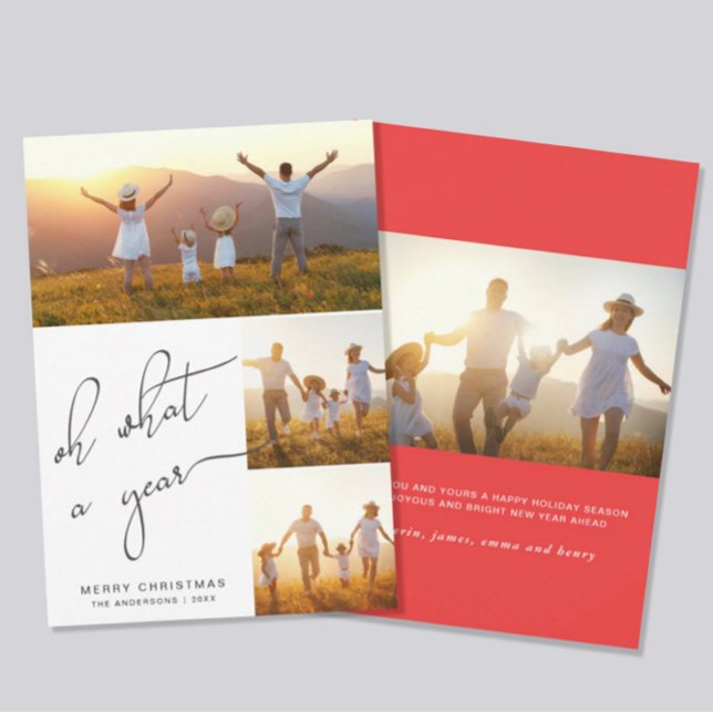 Cartão De Festividades Férias de Natal Feliz de Ano Novo (Criador carregado)