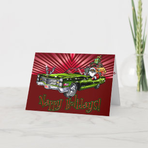 Cartão De Festividades Férias Felizes!