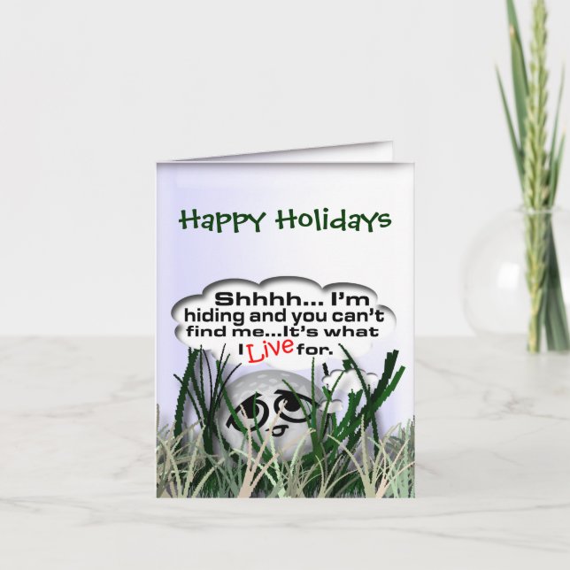 Cartão De Festividades Férias Felizes (Frente)