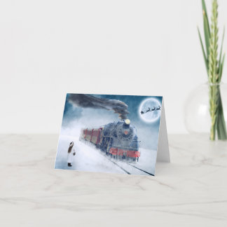 Cartão De Festividades Férias Felizes Natal Feliz Tema de Inverno