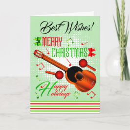 Cartão De Festividades Férias Felizes / Trini Natal