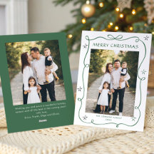 Fesage Sage Arco de Natal Verde Fita 2 Foto