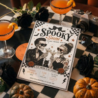 Festa de Cocktail de Halloween Social Assustadora