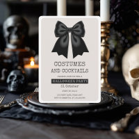 Festa Elegante do Halloween Costume e Cocktail