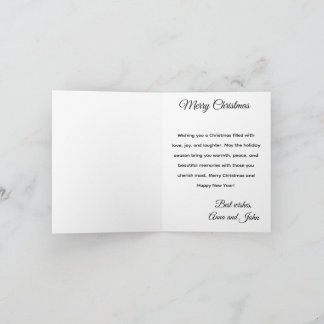 Cartão De Festividades Festive Christmas Tree Holiday Greeting Card