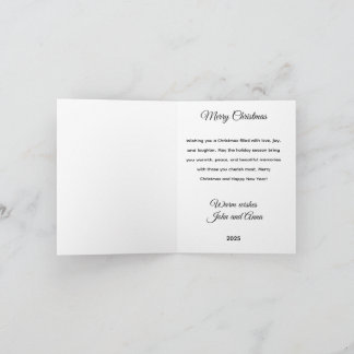 Cartão De Festividades Festive Christmas Tree Holiday Greeting Card