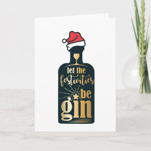 Cartão De Festividades Festividades de Natal Engraçadas Sejam Humor