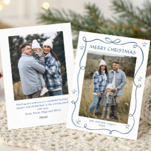 Cartão De Festividades Festivo Dusty Arco Azul Fita 2 Foto