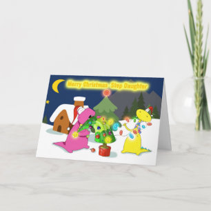 Cartão De Festividades filha de etapa especial