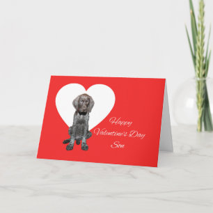 Cartão De Festividades Filho Glossy Namorados Puppy Amor