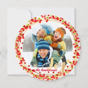 Cartão De Festividades Fina/cartões de natal