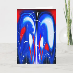 Cartão De Festividades Flares cósmicos