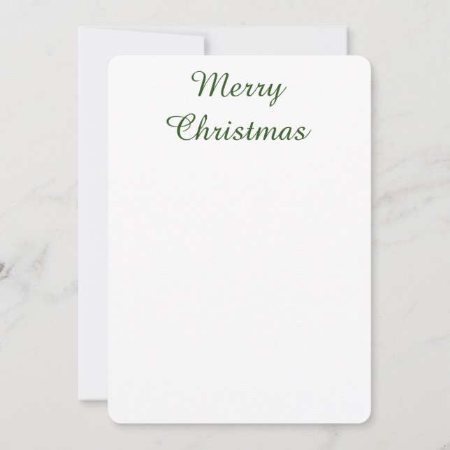 Cartão De Festividades Flat Holiday Card (Verso)