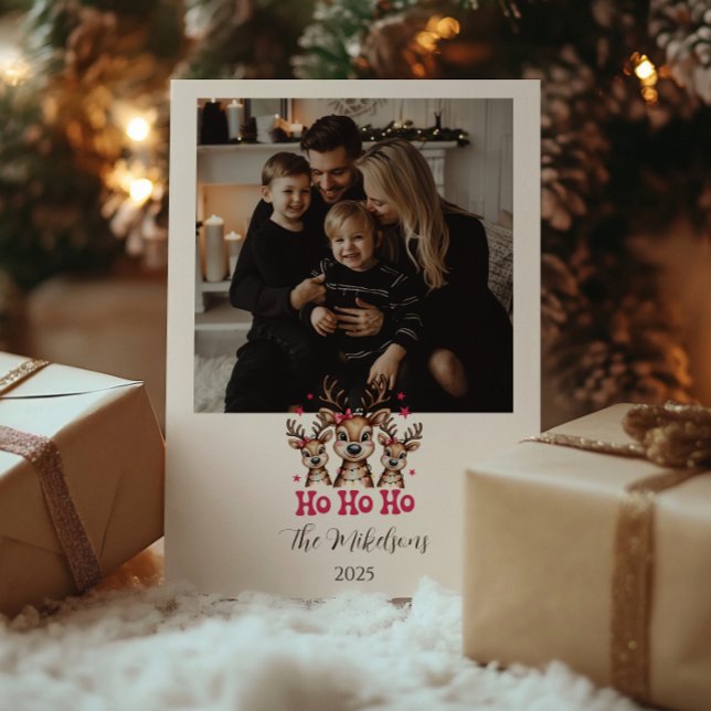 Cartão De Festividades Flat Holiday Card (Criador carregado)