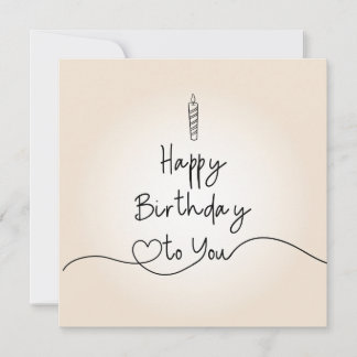 Cartão De Festividades Flat Holiday Card