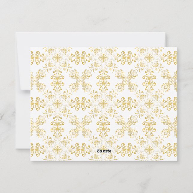 Cartão De Festividades Flat Holiday Cards (Verso)