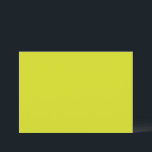 Cartão De Festividades Flat Yellow Background – Back-to-School Texture<br><div class="desc">Bright yellow flat background for student planners, classroom décor, folders, and back-to-school designs. Brighten your back-to-school creations with this vibrant Flat Yellow Background Texture, designed to spark creativity and add warmth to any graphic design or classroom setup. This clean, minimalist background brings cheerful energy while remaining versatile enough for a...</div>