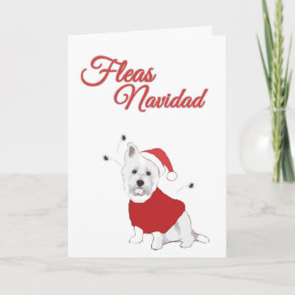 Cartão De Festividades Fleas Navidad