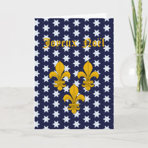 Cartão De Festividades Fleur-de-lis