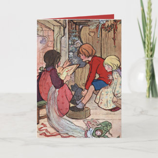 Cartão De Festividades Florence Harrison - Uma História De Natal