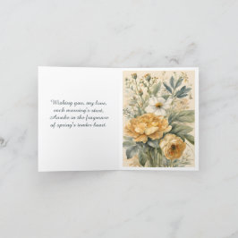 Cartão De Festividades Flores